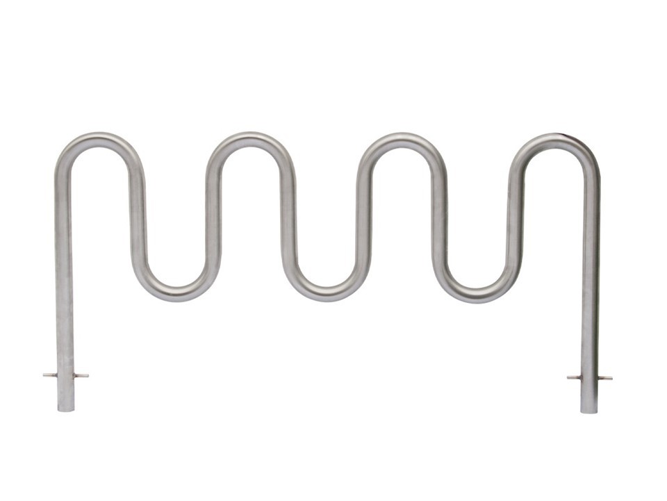 Багажник за съхранение на велосипед на вълна